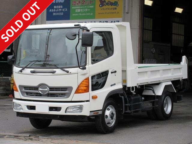 2014 model! Hino Ranger 4t dump truck with manual cobo lane