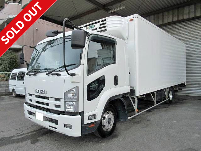 H22! Isuzu flip-up PG! Refrigerated van ★ Thermo King, set to -20 degrees