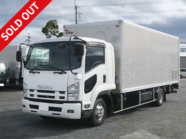 2012 Isuzu Forward Medium Aluminum Van 62000 Standard Combination Gate *Inspection valid until July 2014*