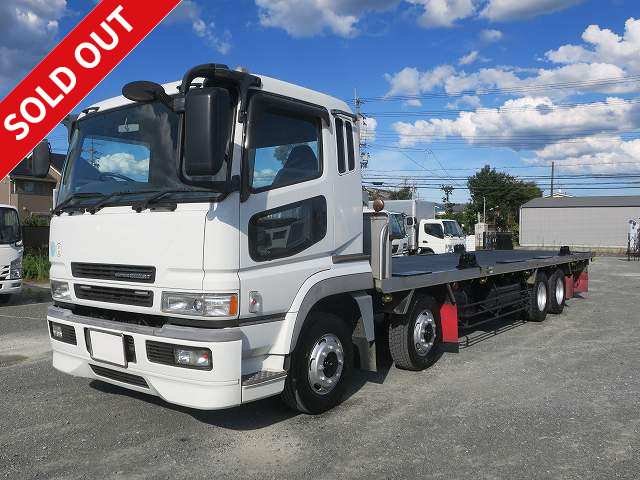 2004 Mitsubishi Fuso Super Great Large Container Truck with 4 Axles and Low Floor *Actual mileage of 290,000km! / Vehicle inspection valid until October 2014*