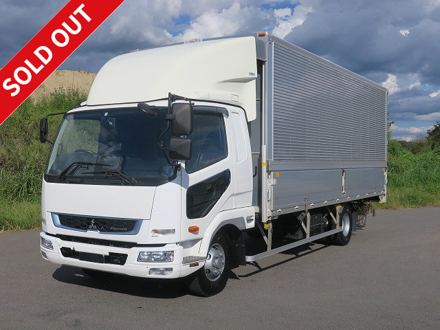 Reiwa 2nd year Mitsubishi Fuso Fighter Medium-sized aluminum wing 6200 Wide Rear-eye camera ★Actual mileage on meter: approx. 240,000 km/Dealer inspection record book included★