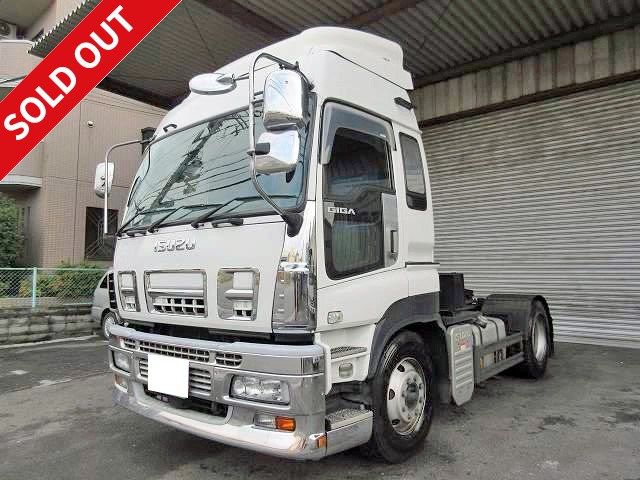 2009 Isuzu Giga Tractor Head, 5th wheel load 10t, high roof, air suspension