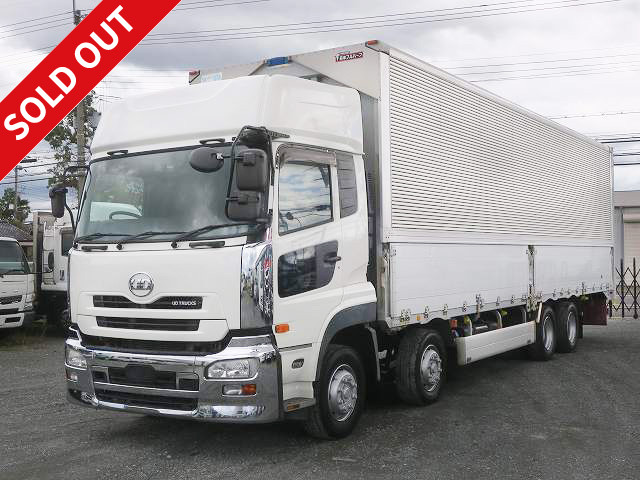 2014 UD Trucks Quon Large aluminum wing 4-axle low floor high roof ★ Actual mileage on the meter: approx. 560,000 km! ★