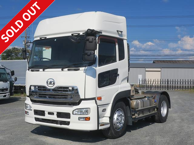 2013 UD Trucks Quon Tractor Head, 5th wheel load 11.5t, high roof ★ Actual mileage on the meter: approx. 470,000km! ★