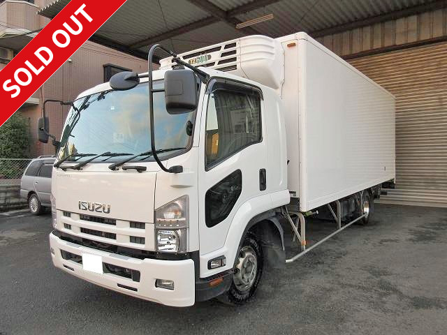 2010 model! Isuzu flip-up PG! Refrigerated van ★ Thermo King, set to -20 degrees ★ 