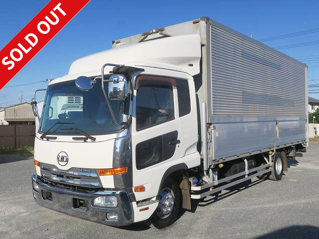 2012 UD Trucks Condor Medium Aluminum Wing 6300 Semi-wide Cargo Bed Width 230cm Combination Gate *Approximately 300,000km on meter! *