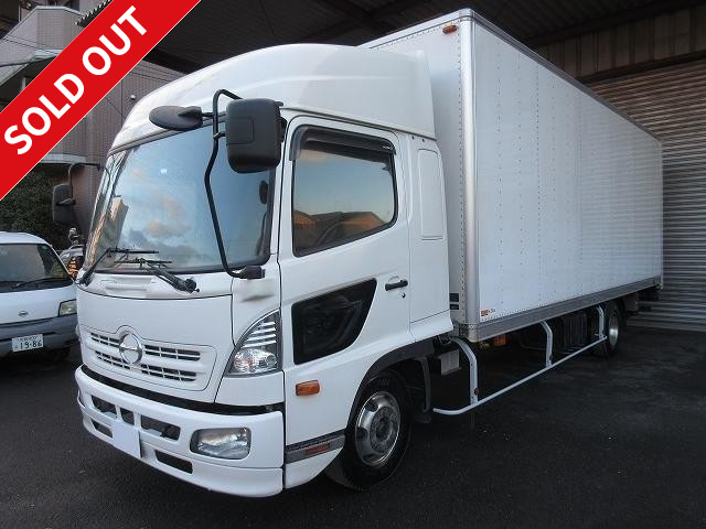 2011 model! Hino Ranger aluminum van with lift-up PG! High roof! 6700 body