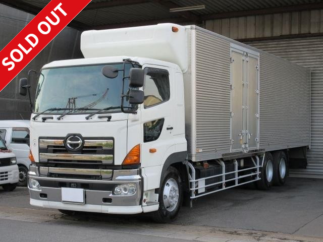 2010 model! Hino Profia refrigerated van ★ -29 degree setting (with standby) ★ 3-axle high floor 6×2 ★ Side door Kannon