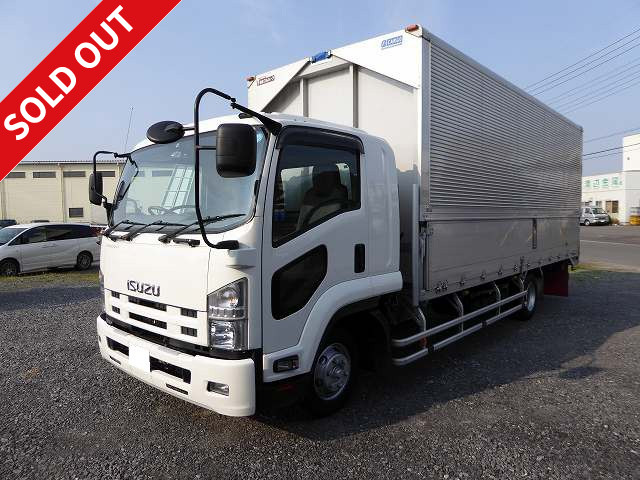 2014 Isuzu Forward Aluminum Wing 6200 Wide Maintenance and inspection records available!