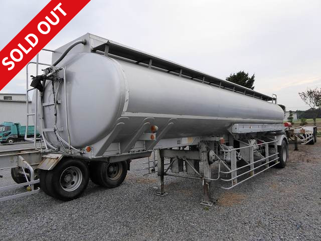 Fire protection documents available! 1987 model, Shinmaywa tank semi-trailer, 1 axle, 6 compartments (4+4+2+2+4+4), 20KL, vehicle inspection valid until August 2016