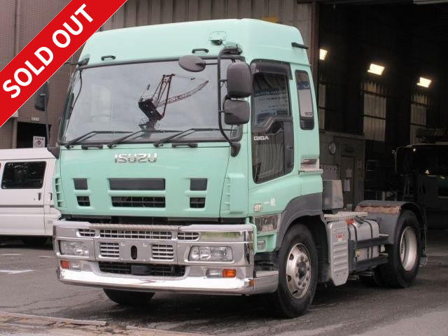 2010 Isuzu Giga High Roof Tractor Head 11 ton bulk sea container reduction