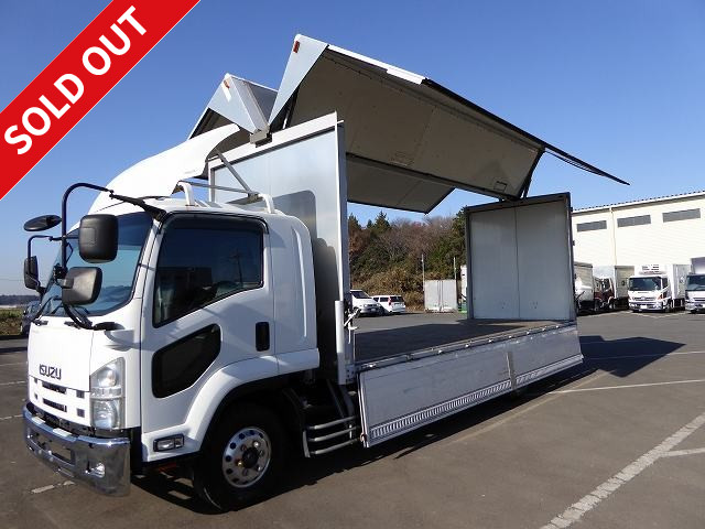 2009 Isuzu Forward, increased tonnage, aluminum wing, 6200 standard width aluminum wheels