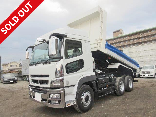 2015 Mitsubishi Fuso Super Great FV60 Series Large Dump Truck 5400 High Roof with Electric Cobo Lane