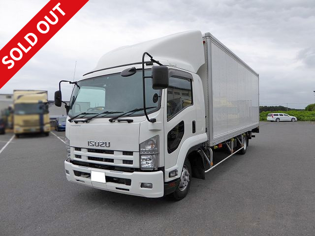 2010 Isuzu Forward aluminum van with lift-up PG, 6700 wide