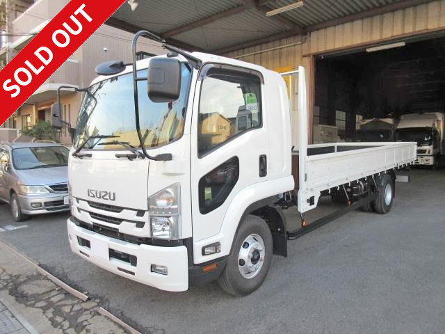 2015 Isuzu Forward flatbed standard 6200 body with PTO