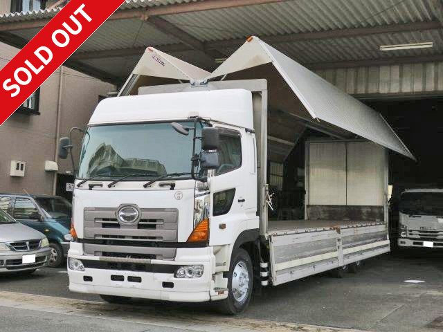 2004 Hino Profia, aluminum wing, high floor, high roof, rear air suspension