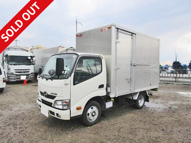 2016 Hino Dutro Aluminum Van 2t Standard Short with Side Door Unused Vehicle Available for Lease and Rental