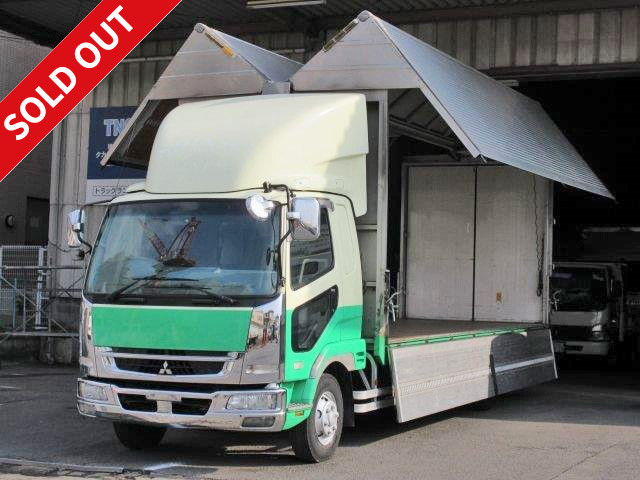 2007 Mitsubishi Fuso Fighter with aluminum wing, lift-up PG, rear air suspension semi-wide {Full vehicle inspection certificate included!}