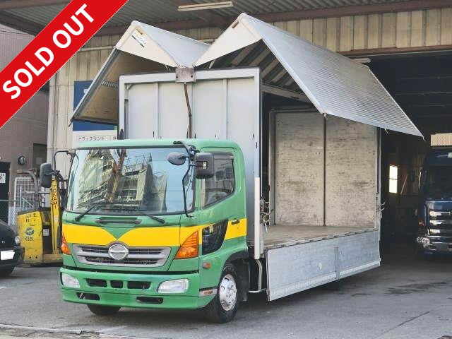 2005 Hino Ranger aluminum wing, cargo compartment height 240cm, body length 5800mm, ETC included