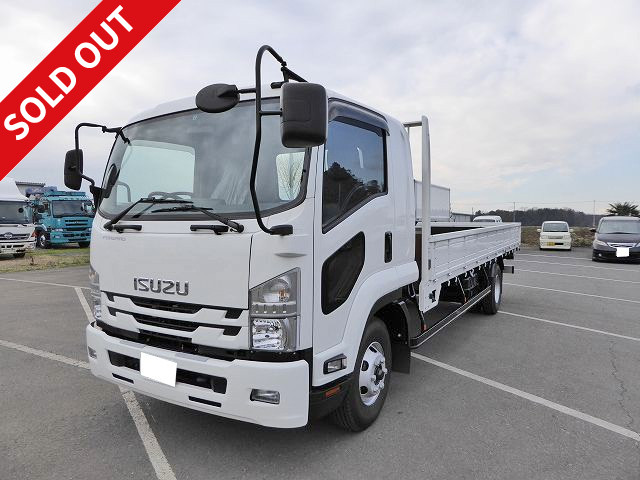 2015 Isuzu Forward flatbed standard 6200 body with PTO