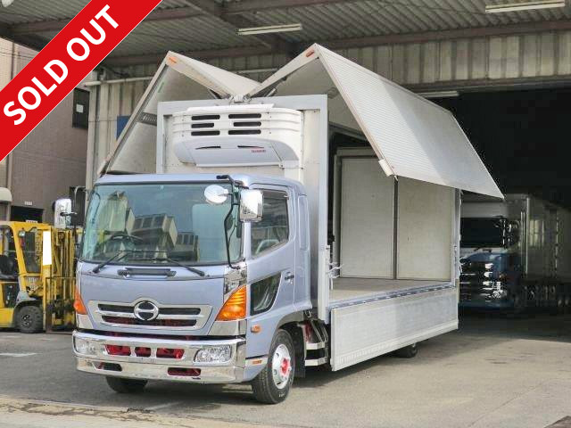 2004 Hino Ranger refrigeration wing, made by Ryohin Heavy Industries, set at -30 degrees, Keystone, body length 6200mm