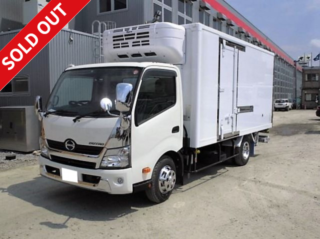 2016 Hino Dutro small refrigerated van, 3t capacity, storage PG, Topre, -18 degree setting, left side, left side door