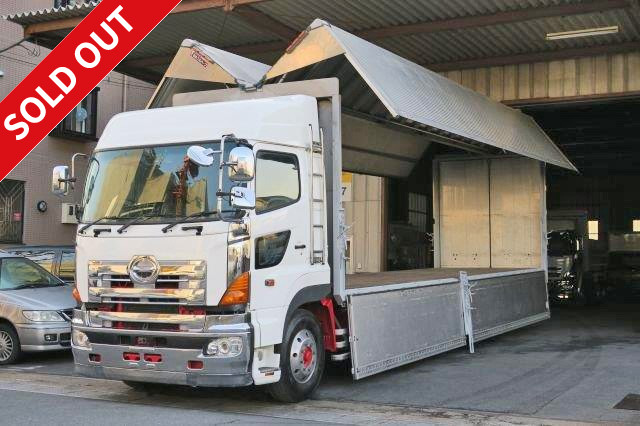 2006 Hino Profia with aluminum wing, high floor, high roof, rear air suspension and aluminum wheels