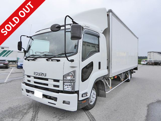 2010 Isuzu Forward aluminum van with lift-up PG, 6700 wide