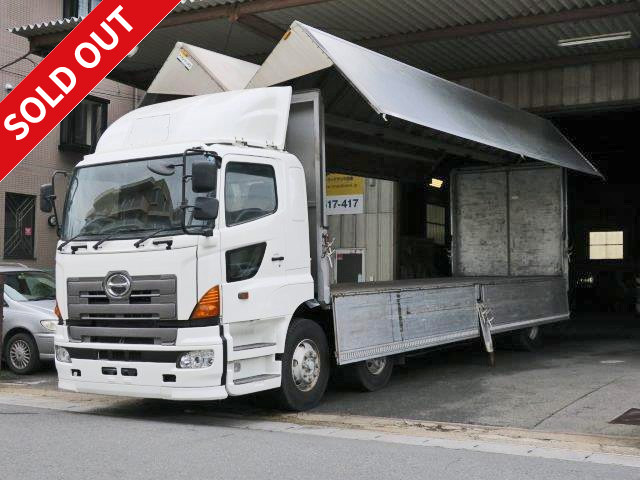 2004 Hino Profia Large 20 ton aluminum wing High deck front 2 axles