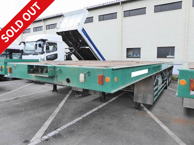 1996 model, Trailmobile, 3-axle, 12m cutting board semi-trailer, 26 ton load capacity