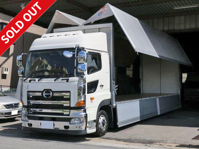 2015 Hino Profia Aluminum wing High roof 4-axle low floor Rear air suspension