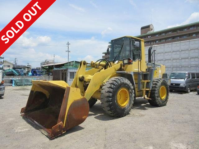 1999 Komatsu Wheel Loader WA300 Low Noise Type 2700 Hours 2.7m3 Manufacturer's Transfer Document Included