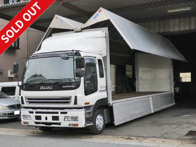 2006 Isuzu Giga Large aluminum wing Rear wheel air suspension 4-axle low floor Retarder