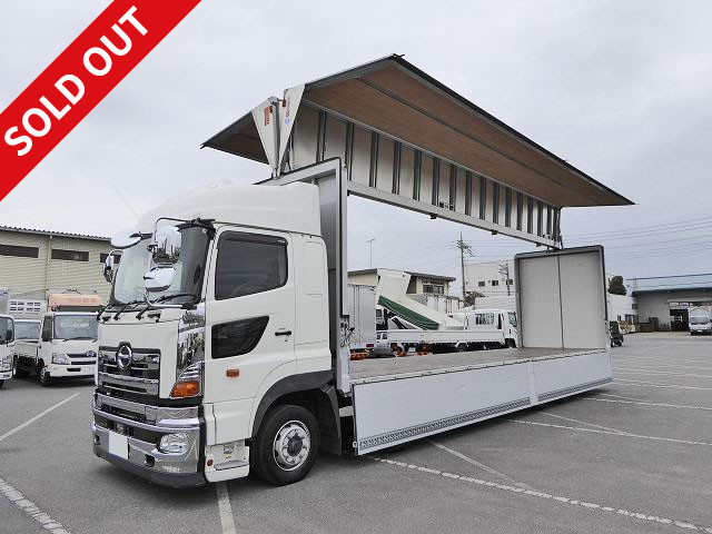 2015 Hino Profia Aluminum wing High roof 4-axle low floor Rear air suspension