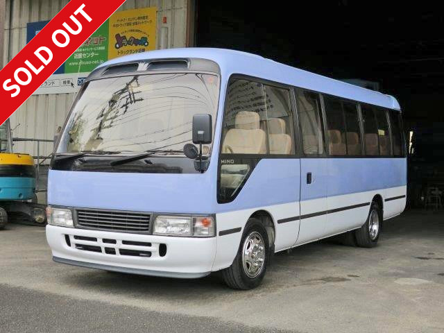 1999 Hino Liesse II GX 29-seater microbus, high roof, automatic door (swing type), vehicle inspection included!