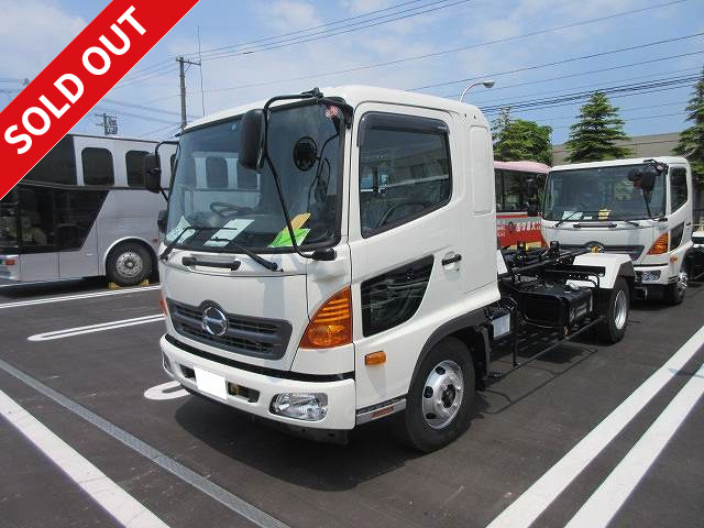 2015 Hino Ranger 4t Hook Roller Kyokuto Kaihatsu with bed Unused vehicle Available for rental and lease!