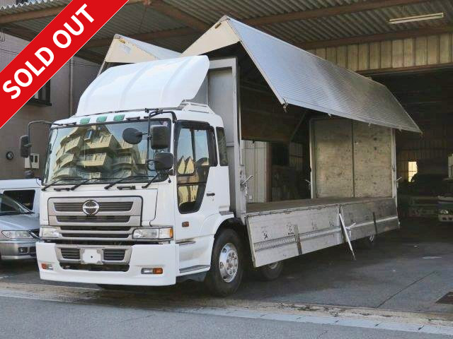 2001 Hino Profia Large 20 ton aluminum wing High deck front 2 axles