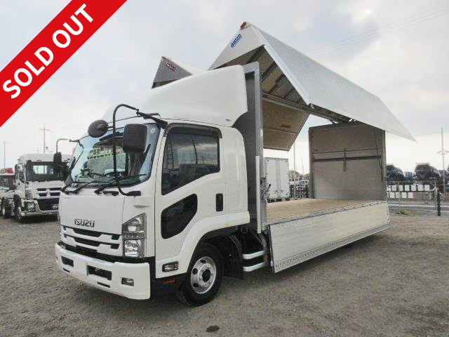 2016 Isuzu Forward 4t Aluminum Wing Combination Gate 6200 Wide Width