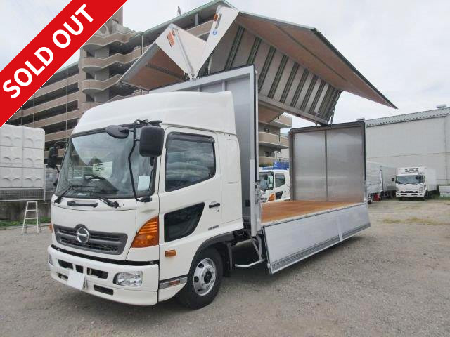 2015 Hino Ranger High Roof 4t Aluminum Wing 6200 Wide Unused car available for lease/rental