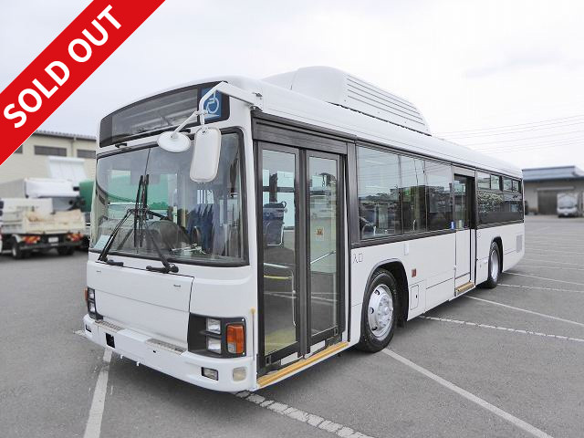 2002 Isuzu Erga low-floor bus, 71-seater, CNG-fueled