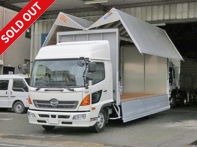 2016 Hino Ranger High Roof 4t Aluminum Wing 6200 Wide Comes with plenty of vehicle inspection certificates (valid until March 2018)