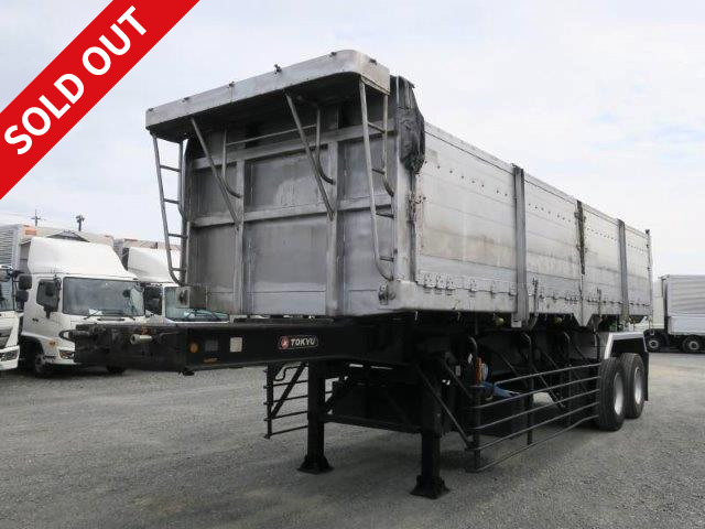 1999 Tokyu Dump Semi-Trailer, 1-way opening, no soil or sand allowed [Can be sold as a set with tractor head]