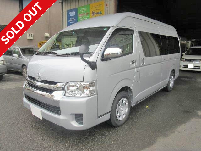 2016 Toyota Hiace Wagon Grand Cabin 10-seater with ETC, gasoline-powered vehicle, vehicle inspection included