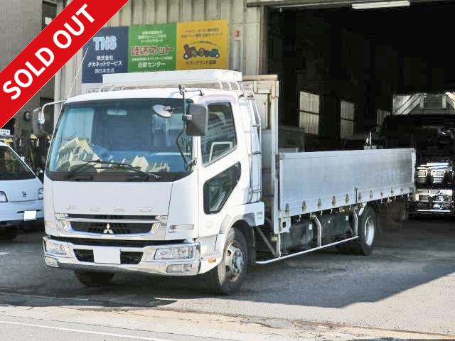 2007 Mitsubishi Fuso Fighter flatbed aluminum block with bed and ETC. Fully inspected until May 2017!!