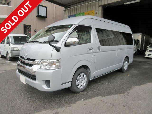 2016 Toyota Hiace Wagon Grand Cabin 10-seater with ETC, gasoline-powered vehicle, vehicle inspection included