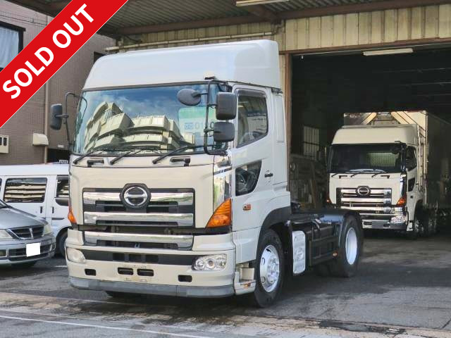 2005 Hino Profia Tractor Head High Roof ★ 410 horsepower Rear air suspension 5th wheel load 9.8t