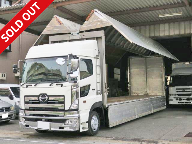 2006 Hino Profia, low-floor 4-axle aluminum wing, rear air suspension, high roof, retarder included, vehicle inspection valid until March 2017!