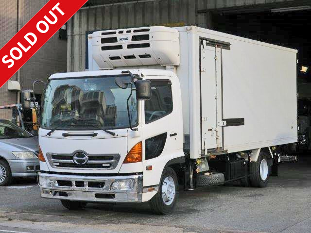 2008 Hino Ranger Refrigerated Van, 2-layer storage PG, with left side door, made by Topre, -29 degree setting, rear wheel air suspension