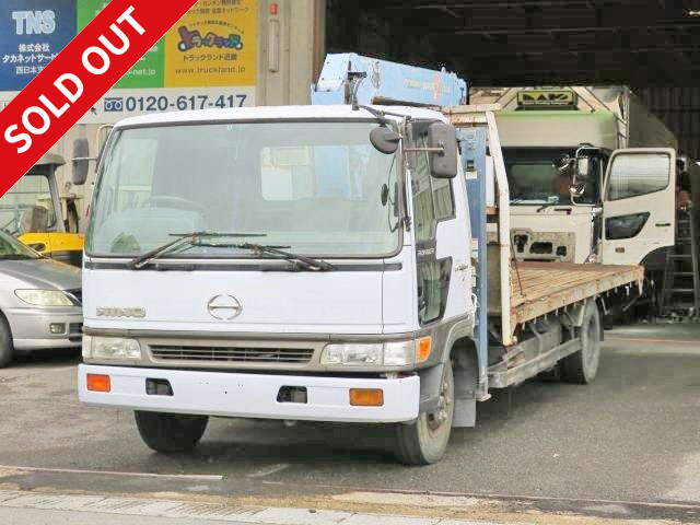 1998 Hino Ranger, Tadano 3-stage self-lifting crane, high jack, hook-in, 2.93t lifting, radio-controlled