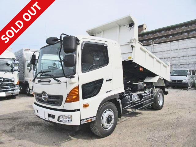 2016 Hino Ranger Extra-ton Dump Truck, Loading Capacity 8t, Made by Kyokuto Kaihatsu, Electric Cobo Lane, ETC Included